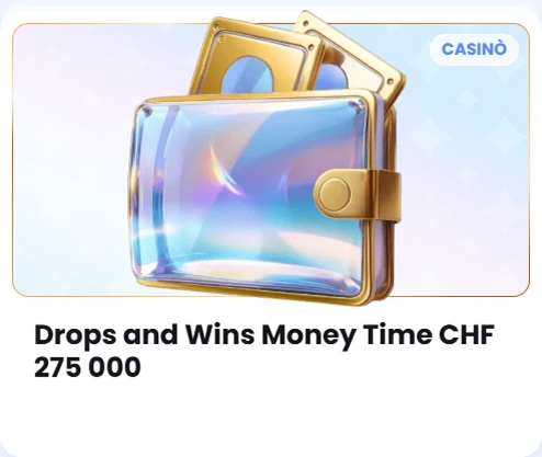 Torneo Drops and Wins Money Time CasinoLab CHF 275000