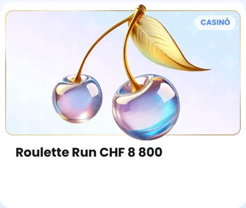 Promozione Roulette Run CasinoLab CHF 8800
